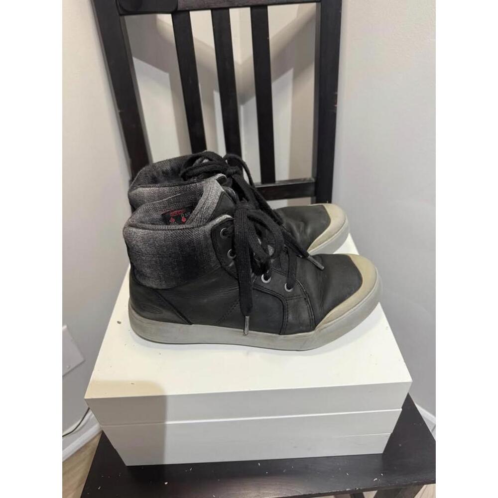 Keen‎ The Elena Mid Black Drizzle Sneaker Boots Women's Size 7.5